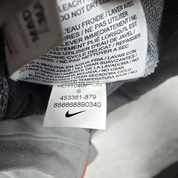 Nike Running Women's Size Small Coral Gray Removable Hood Full Zip Jacket - Picture 5 of 7